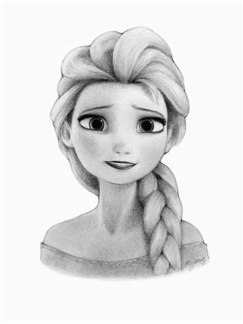 Elsa Drawing | Drawings | Pinterest | Disney, Frozen and ...