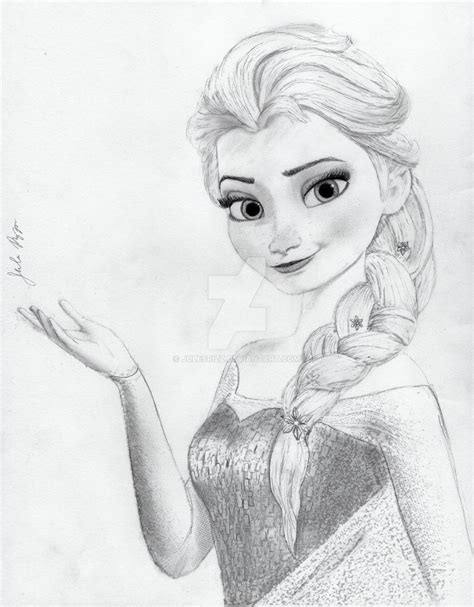 Elsa from Disney s Frozen by julesrizz on DeviantArt