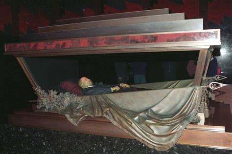 Embalmed body of Soviet leader Vladimir Lenin   ABC News ...