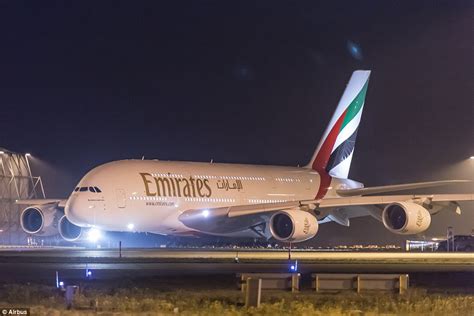 Emirates new Airbus A380 has a capacity of 615 passengers ...