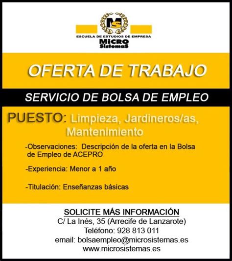 Empresas De Limpieza En Las Palmas Para Trabajar. Fabulous ...