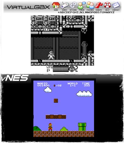 Emulador de GameBoy y NES online gratis