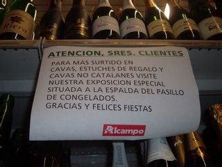 En Alcampo recomiendan no comprar productos catalanes ...