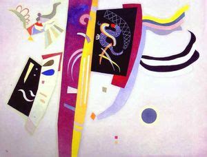 En Blanco II , óleo sobre lienzo de Wassily Kandinsky ...