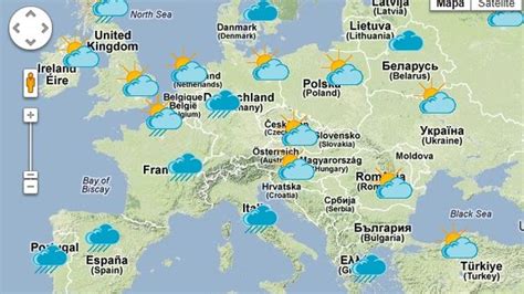 En el norte de Europa viven temperaturas totalmente invernales