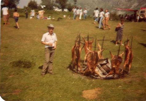 En la fiesta del Cordero  Quiros , PALACIOS  Asturias