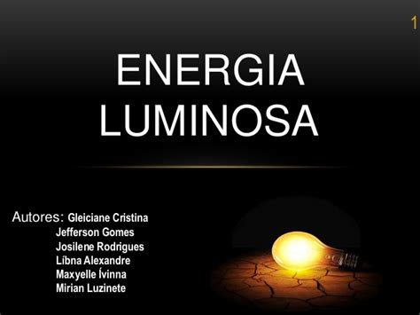 Energia luminosa   Física para biólogos