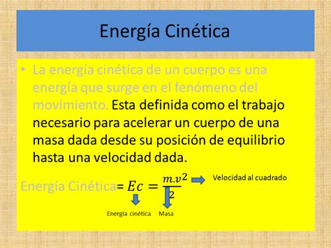 Energía Mecánica, Cinética, y Potencial | Ciencias 2º ...