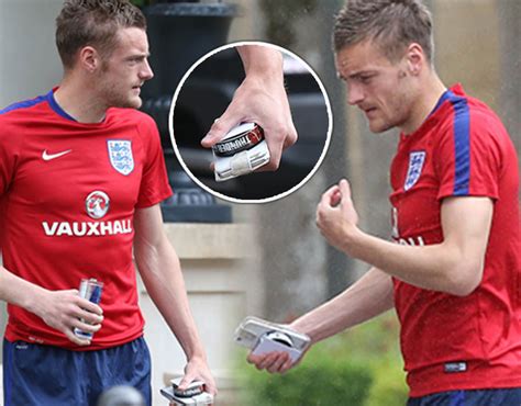 England ace Jamie Vardy snapped holding nicotine pouches ...