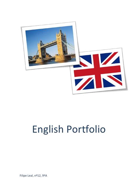 English portfolio