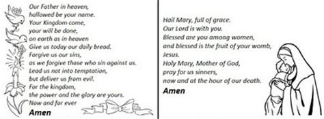 Enjoy Teaching English: Lord s Prayer + Hail Mary  for kids