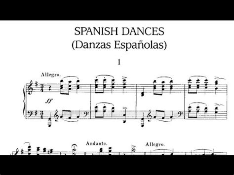 Enrique Granados: Doce danzas españolas Op. 5  1900    YouTube