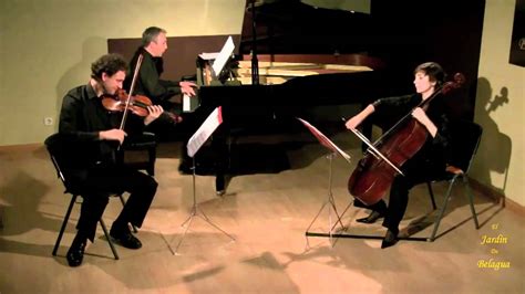 Enrique Granados. Piano Trio op 50. 3 Duetto.   YouTube