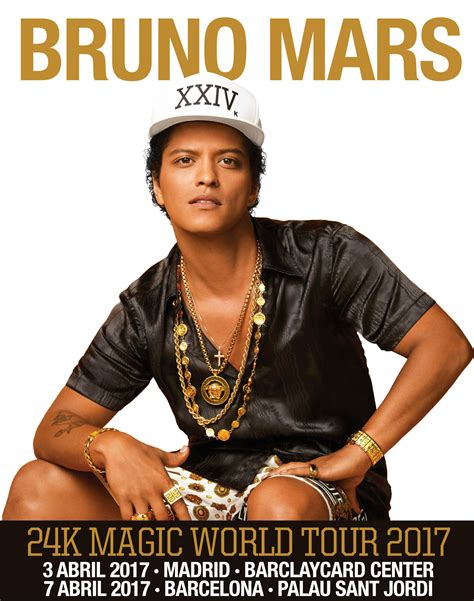 Entradas gira Bruno Mars