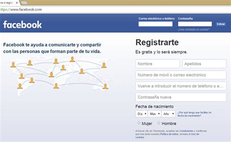 Entrar a Facebook en español desde tu PC   Lo nuevo de hoy