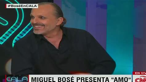 Entrevista con Miguel Bosé   CNN Video