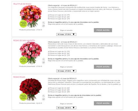 Enviar flores baratas a domicilio a España y el extranjero
