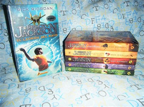 Envío Gratis Saga 6 Libros Percy Jackson Rick Riordan ...