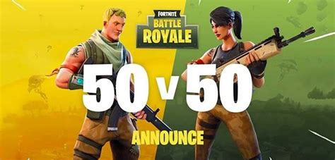 Epic Games anuncia un nuevo modo de juego: Fortnite 50 vs 50