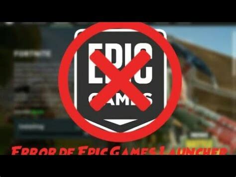 Epic Games Launcher ERROR no se abre [AYUDA]   YouTube