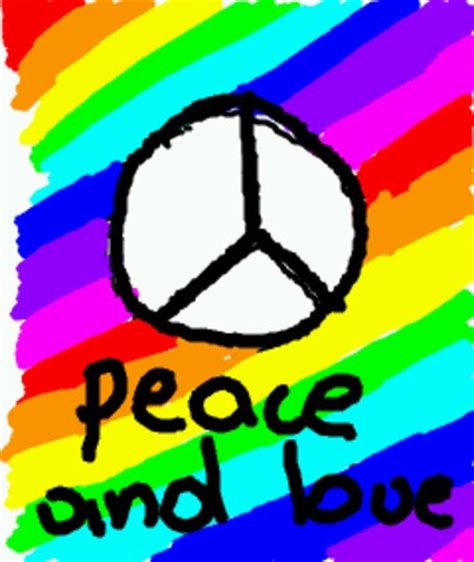 Epoca Hippie: Símbolo de  PEACE AND LOVE