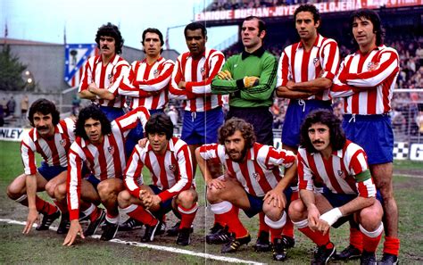 EQUIPOS DE FÚTBOL: ATLÉTICO DE MADRID Campeón de Liga 1976 77