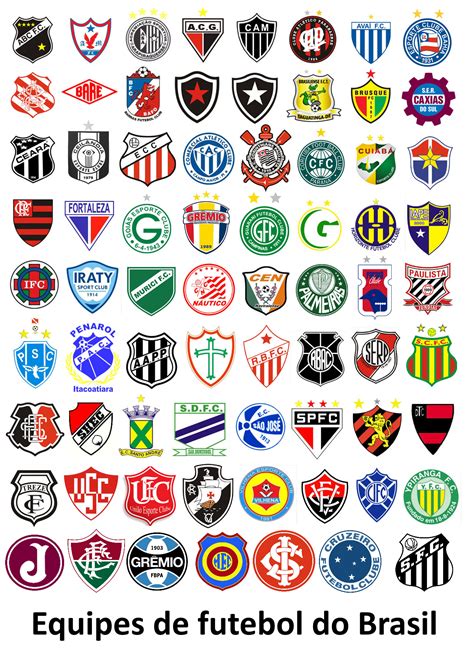 Equipos de Fútbol de Brasil | Escudos de Futbol ...