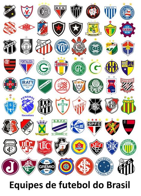 Equipos de Fútbol de Brasil | Football Soccer World Logos ...