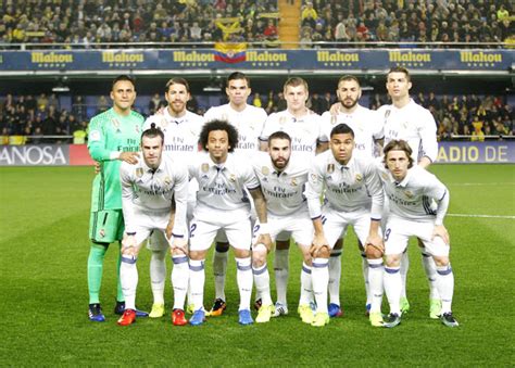 Equipos de fútbol: REAL MADRID contra Villarreal 26/02 ...