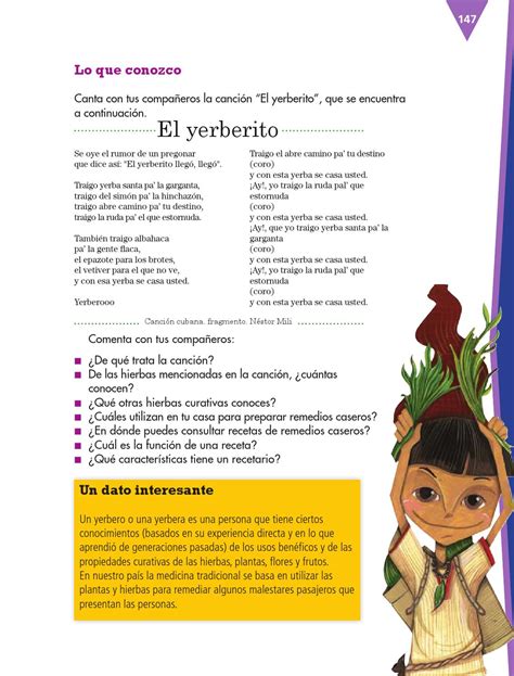 Escribir un recetario de remedios caseros   Español 3ro ...