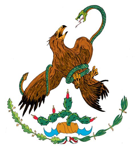 Escudo de Mexico by artesano mii on DeviantArt