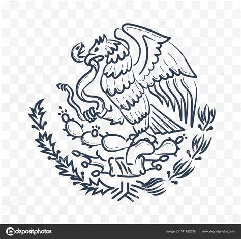 Escudo de México — Vector de stock © rodnikovay1 #141952636