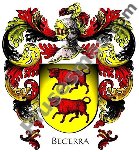 Escudo del apellido Becerra