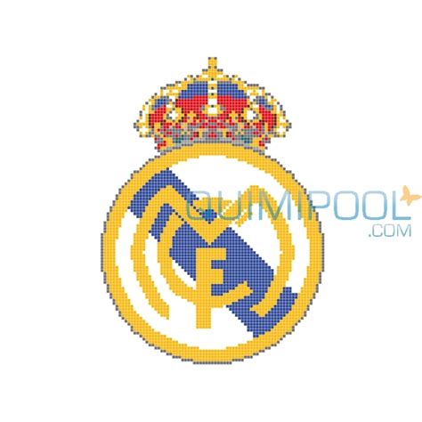 Escudo gresite Real Madrid | Quimipool