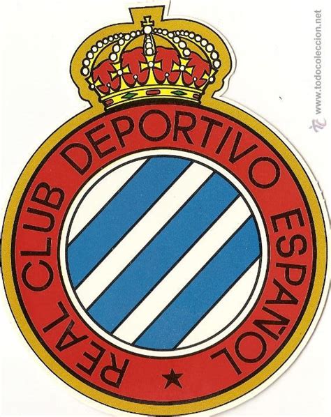 escudo troquelado, real club deportivo español   Comprar ...