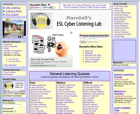 Esl_lab Randalls Cyber Listening | Autos Post