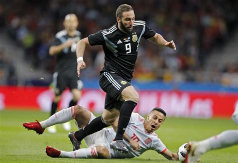 España   Argentina: amistoso para el Mundial de Fútbol ...