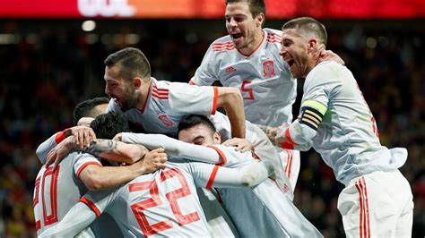 España   Argentina: Resultado y goles del fútbol