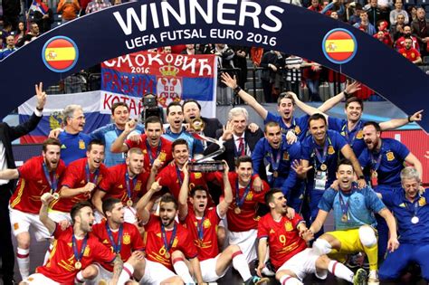 España, campeona de Europa de fútbol sala por séptima vez