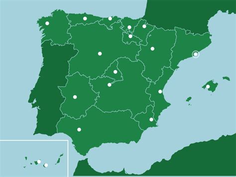 España: Comunidades Autónomas, Capitales   Juego de Mapas