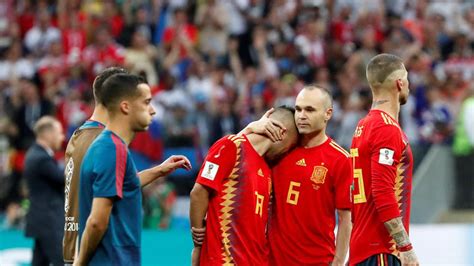 España eliminada del Mundial de Rusia 2018