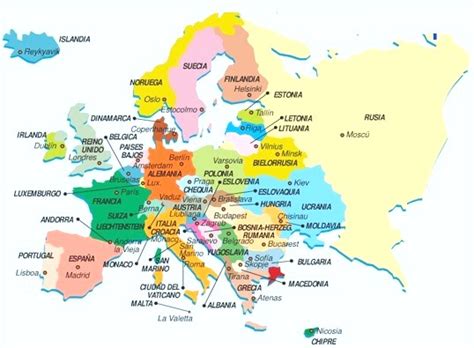 Espana Mapas De Europa Con Nombres Pictures to Pin on ...