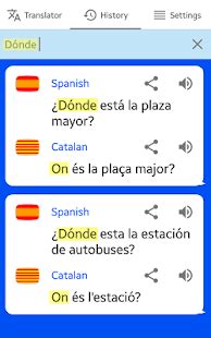 Español   Catalán Traductor  Traducción, texto ...