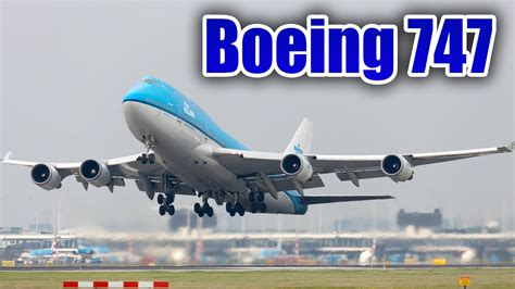 Espectaculares Boeing 747 aterrizando y despegando   YouTube