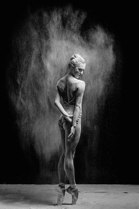 Espectaculares imágenes en blanco y negro de bailarinas ...