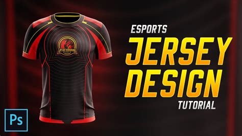 Esports Jersey Design Tutorial in Photoshop CC 2018!   YouTube