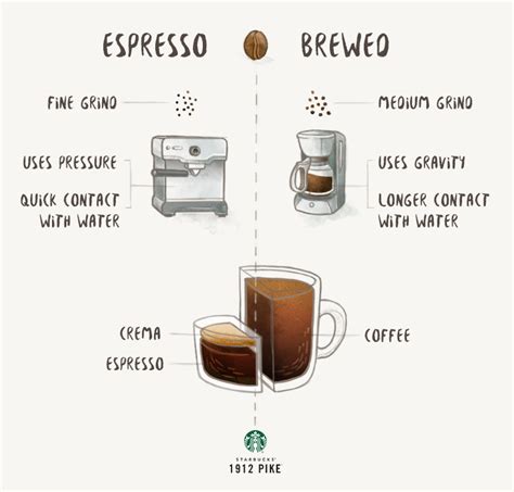 Espresso vs. Brewed Coffee | 1912 Pike