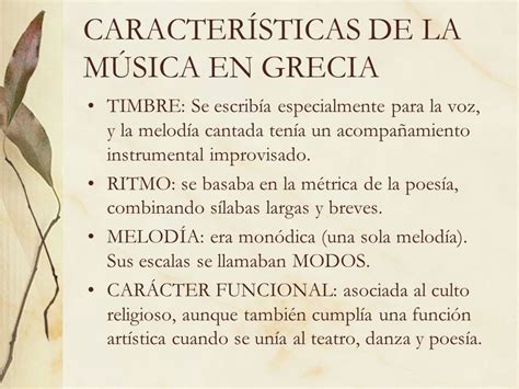 ESQUEMA GENERAL El origen de la Música: la Prehistoria ...