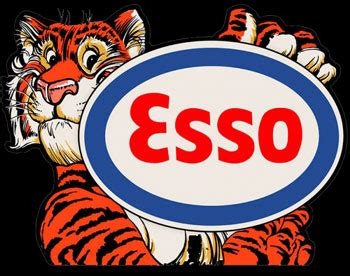 Esso Tiger Gas Sign   Vintage Gas   Oil   Signs   Vintage ...