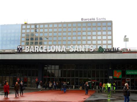 Estación de tren y AVE de Sants en Barcelona | Blog Truecalia